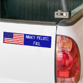 Nancy Pelosi: FAIL Bumpersticker (Op Truck)