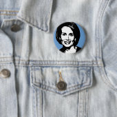 Nancy Pelosi Gear Ronde Button 5,7 Cm (In situ)