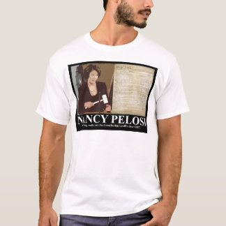 Nancy Pelosi: Grondstofnagels T-shirt