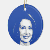 NANCY PELOSI KERAMISCH ORNAMENT (Links)