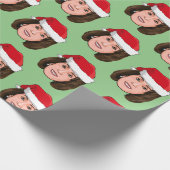 Nancy Pelosi-kerstwrapppapier Cadeaupapier (Hoek)