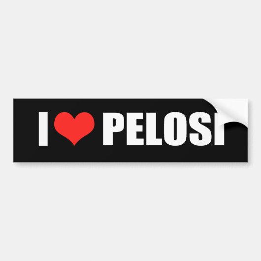 NANCY PELOSI-kiezer Bumpersticker (Voorkant)