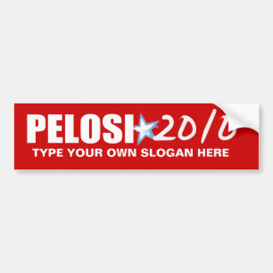 NANCY PELOSI-kiezer Bumpersticker
