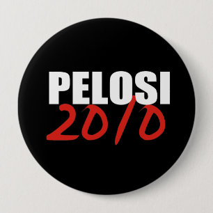 NANCY PELOSI-kiezer Ronde Button 4,0 Cm