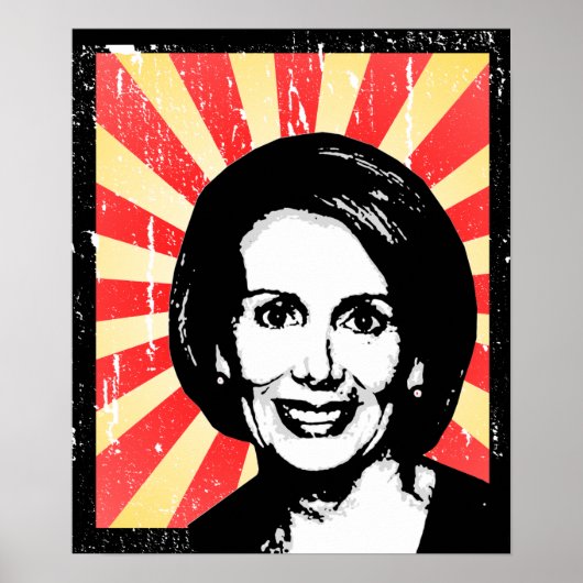 NANCY PELOSI PROPAGANDA POSTER (Voorkant)
