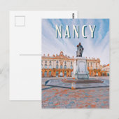 Nancy Photo Vintage Briefkaart (Voorkant / Achterkant)
