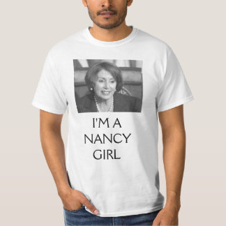 nancy_portrait_crop, ik ben een NANCY GIRL T-shirt