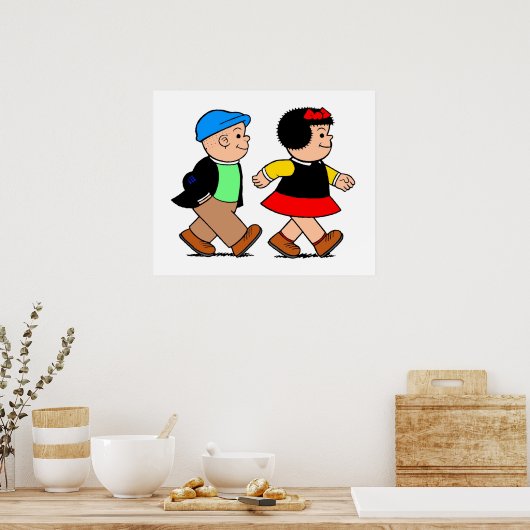 Nancy Sluggo Poster (Keuken)