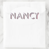Nancy sticker naam (Tas)