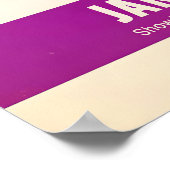 Nancy Wilson jazzposter - Mister Kelly's Poster (Hoek)