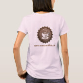 Nancy's Coffee Women's t-shirt (Achterkant)