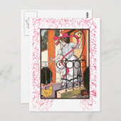 Nanda van het koninklijk paleis Ev Briefkaart (Voorkant / Achterkant)