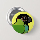 Nanday Conure Ronde Button 5,7 Cm (Voorkant /achterkant)