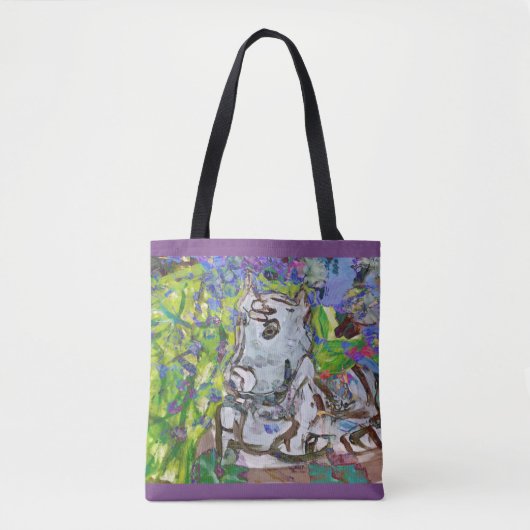 Nandi in de tuin tote bag (Voorkant)