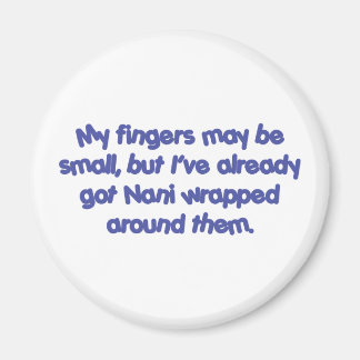 Nani' s Verpakt (Blauw) Magneet