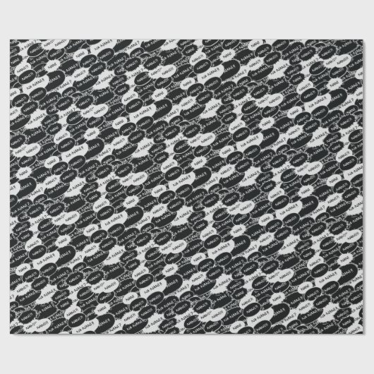 Nani Explosion Seamless Pattern Cadeaupapier (Vlak)