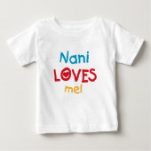 Nani houdt van me T-shirts en cadeautjes (Voorkant)