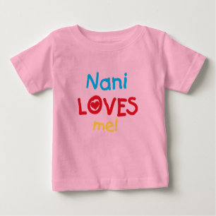 Nani m'aime T-shirts et cadeaux