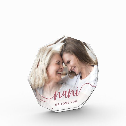 Nani We houden van je | Grandma Script Overlay Fotoblokken (Links)