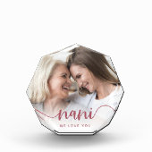 Nani We houden van je | Grandma Script Overlay Fotoblokken (Voorkant)