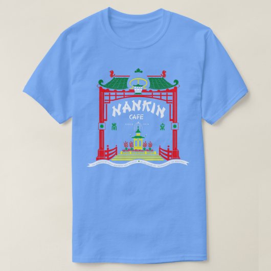 Nankin Cafe Minneapolis T-shirt (Design voorkant)
