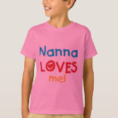 Nanna aime mes t-shirts et cadeaux (Devant)