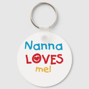 Nanna Loves Me T-shirts en geschenken Sleutelhanger