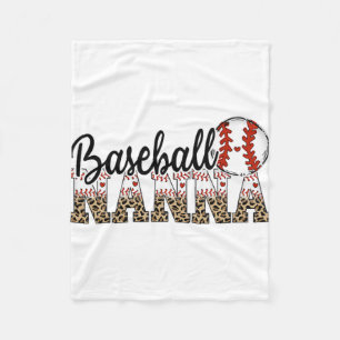 Nanna Vrouwen Ballpark Nanna Honkbal Moeders Da Fleece Deken