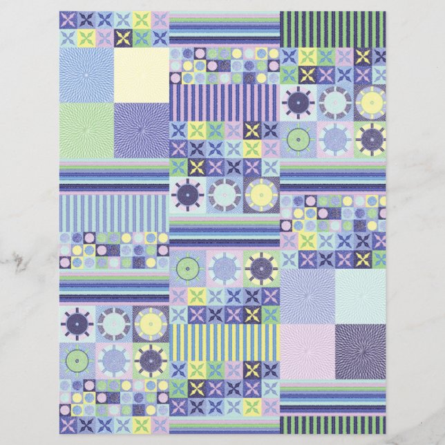 Nanna's  Faux Knit Crochet Blanket Pattern (Voorkant)