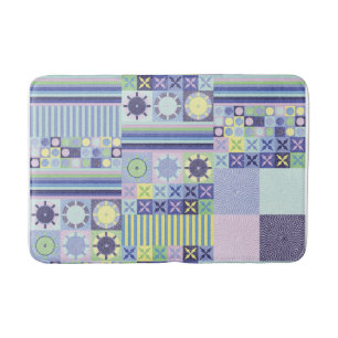 Nanna's  Faux Knit Crochet Blanket Pattern Badmat