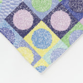 Nanna's  Faux Knit Crochet Blanket Pattern Fleece Deken (Hoek)