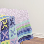Nanna's  Faux Knit Crochet Blanket Pattern Tafelkleed (Voorbeeld)