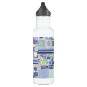 Nanna's Faux Knit Crochet Blanket Pattern Waterfles (Rechts)