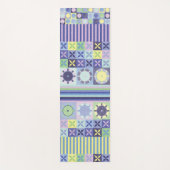 Nanna's Faux Knit Crochet Blanket Pattern Yogamat (Voorkant)