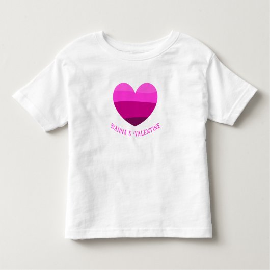Nanna's Valentijn Kinder Shirts (Voorkant)