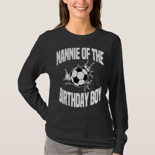 Nannie van de Verjaardags Jongen Voetbalteam Dagfe T-shirt