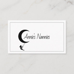Nannies Nanny Babysitkinderzorgbedrijf Visitekaartje