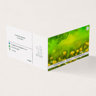 NANNOOS CARTE DE VISITE PLIÉ