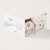 NANNOOS CARTE DE VISITE PLIÉ (Extérieur)