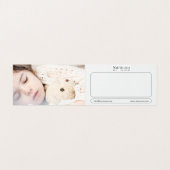 NANNOOS CARTE DE VISITE PLIÉ (Intérieur déplié)