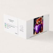 NANNOOS CARTE DE VISITE PLIÉ (Extérieur)