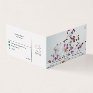 NANNOOS CARTE DE VISITE PLIÉ