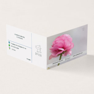 NANNOOS CARTE DE VISITE PLIÉ