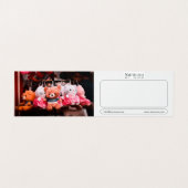 NANNOOS CARTE DE VISITE PLIÉ (Intérieur déplié)