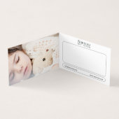 NANNOOS CARTE DE VISITE PLIÉ (Intérieur)