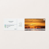 NANNOOS GEVONDEN VISITEKAARTJE (Buitenkant ongevouwen)