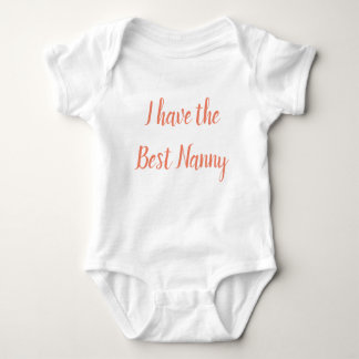 Nanny baby bodysuit voor baby's