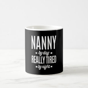 Nanny-by-Day is echt vervloekt van nacht Koffiemok