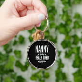 Nanny-by-Day is echt vervloekt van nacht Sleutelhanger (Hand)
