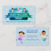 Nanny cartes de visite (Devant / Derrière)